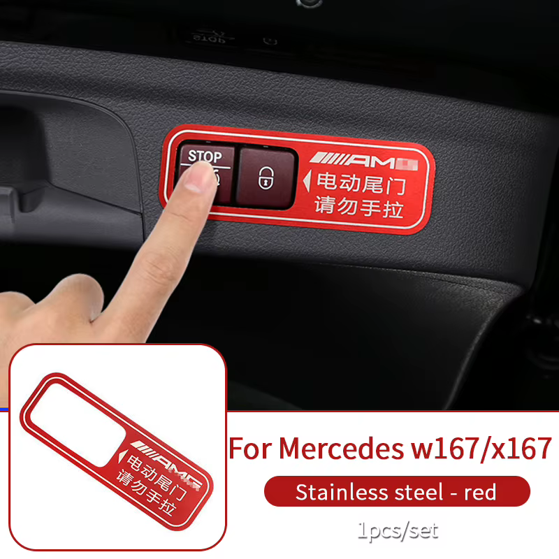 Intérieur argenté pour Mercedes GLE W167 GLS X167 GLE V167 coupé 350 450 500e amg 2020~2026, accesso