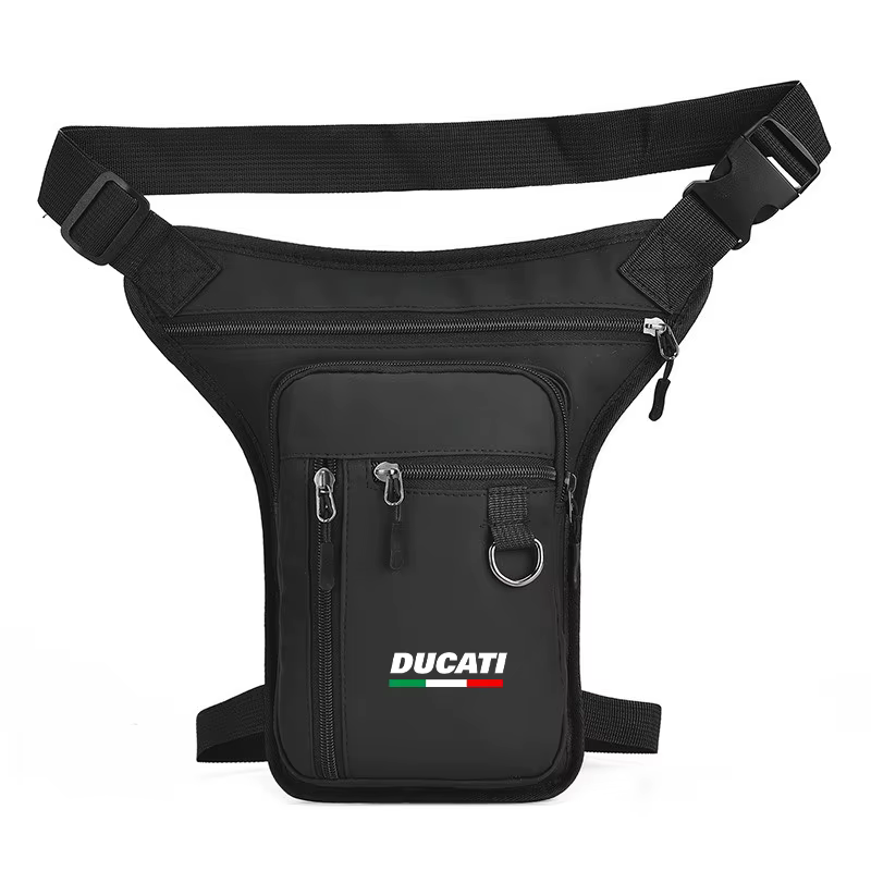Nouveau sac de jambe de moto Fanny Pack ceinture Bum sacs mâle téléphone taille Pack pour Ducati Mon