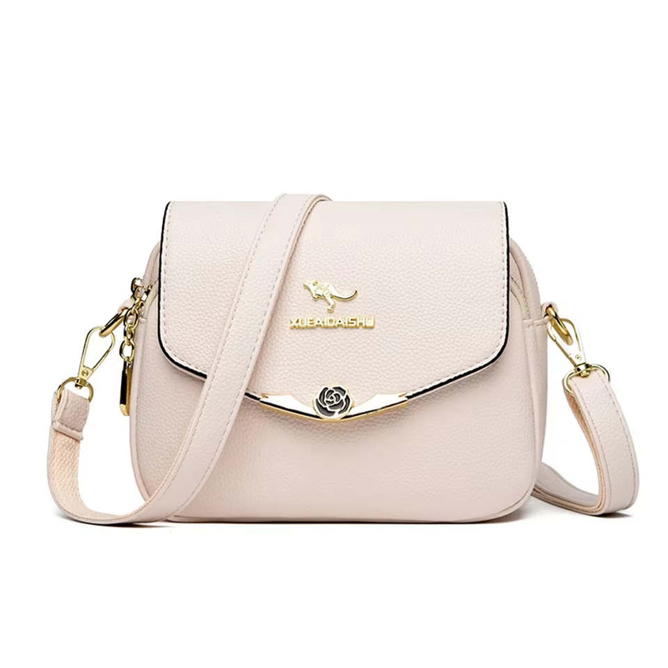 Mini sacs à bandoulière élégants en cuir souple pour femmes, style été, sacs bandoulière, sacs à mai