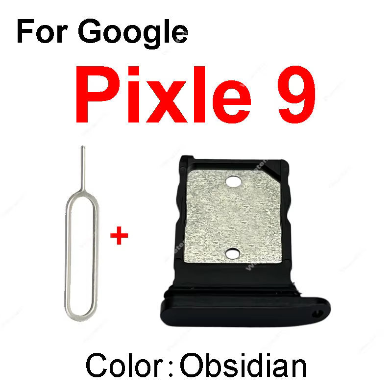 Tiroir de carte SIM avec broche d'éjection pour Google Pixel 9 / 9a / 9 Pro / 9 Pro XL – Pièce de re