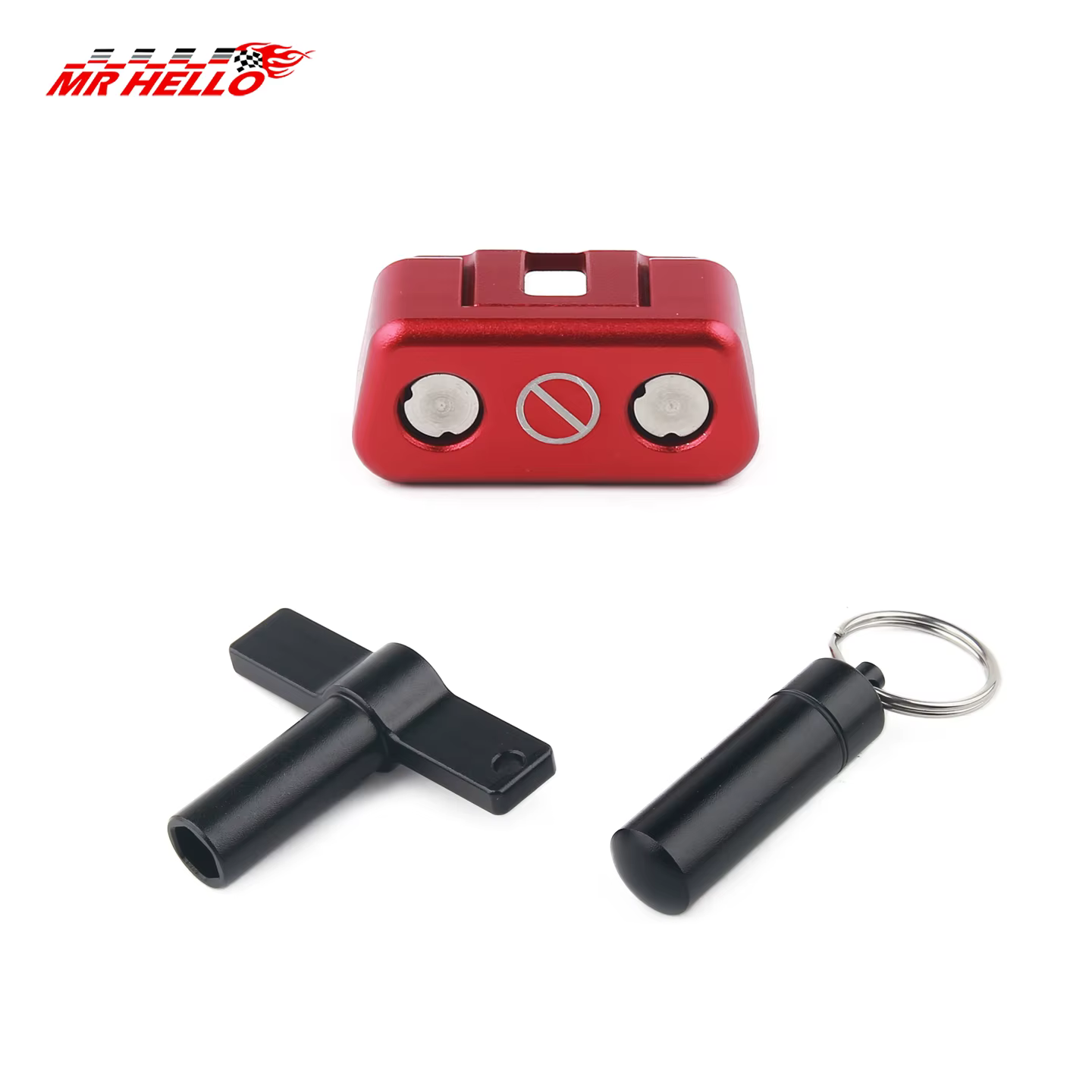 Verrou OBD2 en alliage d'aluminium, dispositif de verrouillage de la prise OBDII, protection contre 