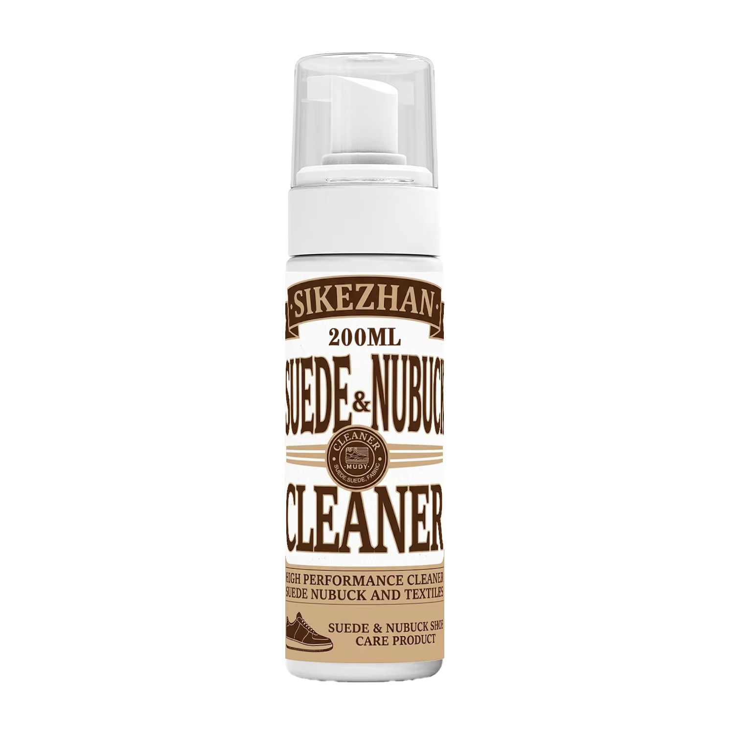 Kit de Nettoyage Premium pour Cuir et Nubuck – Mousse Nettoyante Sans Eau, Détachant, Brosse et Acce