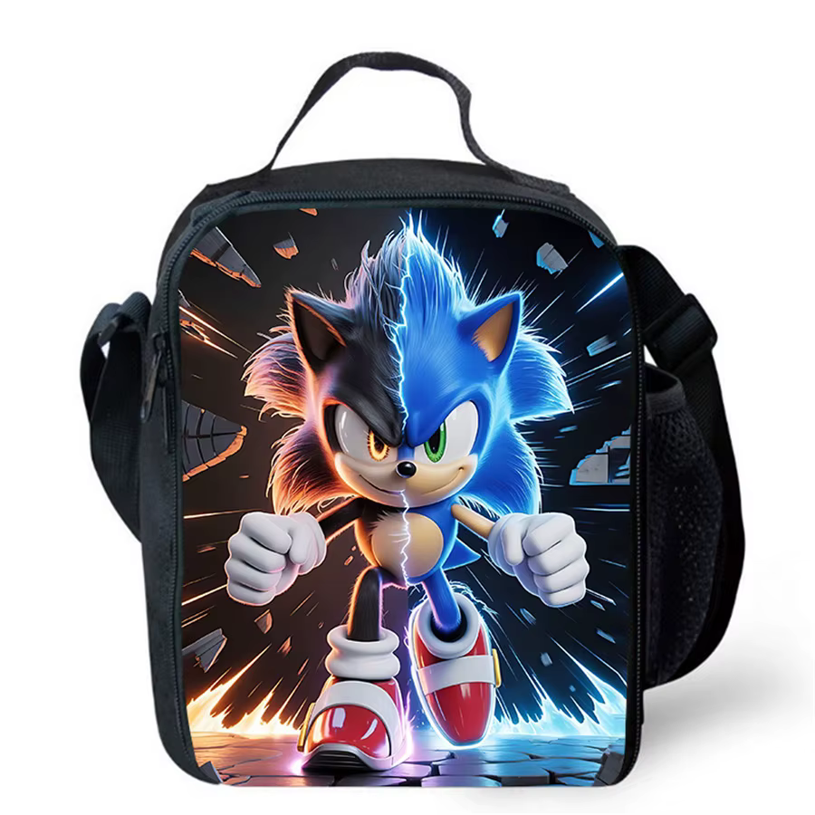 Sac à lunch pour enfants, sac de pique-nique Sso-Nnic à motif de dessin animé pour garçons et filles