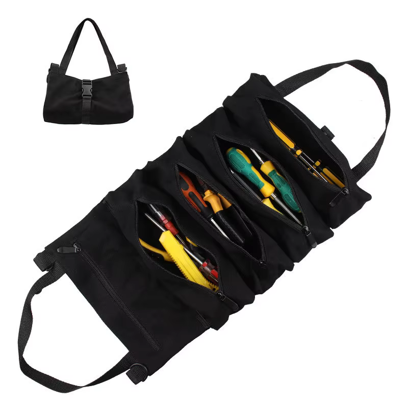 ESPLB – sac à outils en rouleau de toile, organisateur polyvalent, sac à main seau, Kit de premiers 