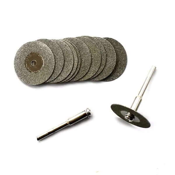 Accessoires Dremel outils rotatifs 30 pièces fraises diamantées 12 pièces lames de scie diamantée Mi
