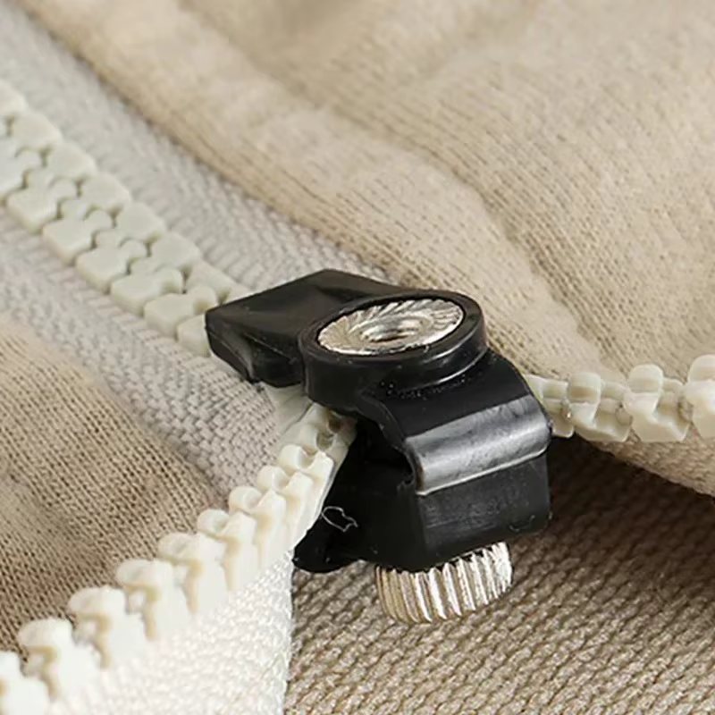 Curseur de réparation rapide à fermeture éclair universelle Durable-tête de remplacement sans coutur