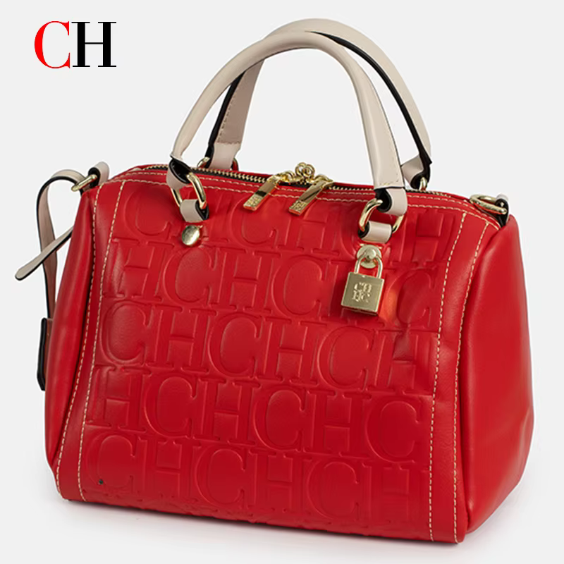 Sac à main de luxe CH pour femme, sac fourre-tout de créateur de haute qualité, avec monogramme gauf