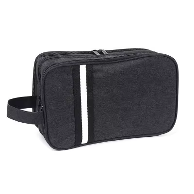Trousse de toilette étanche pour femmes et hommes, Kit Dopp pour voyage, trousse à cosmétiques, trou