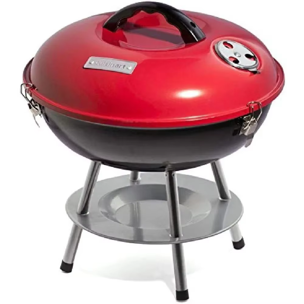 Barbecue portable 1 pièce, gril à charbon de bois, fumoir extérieur pour patio, jardin, barbecue, ca