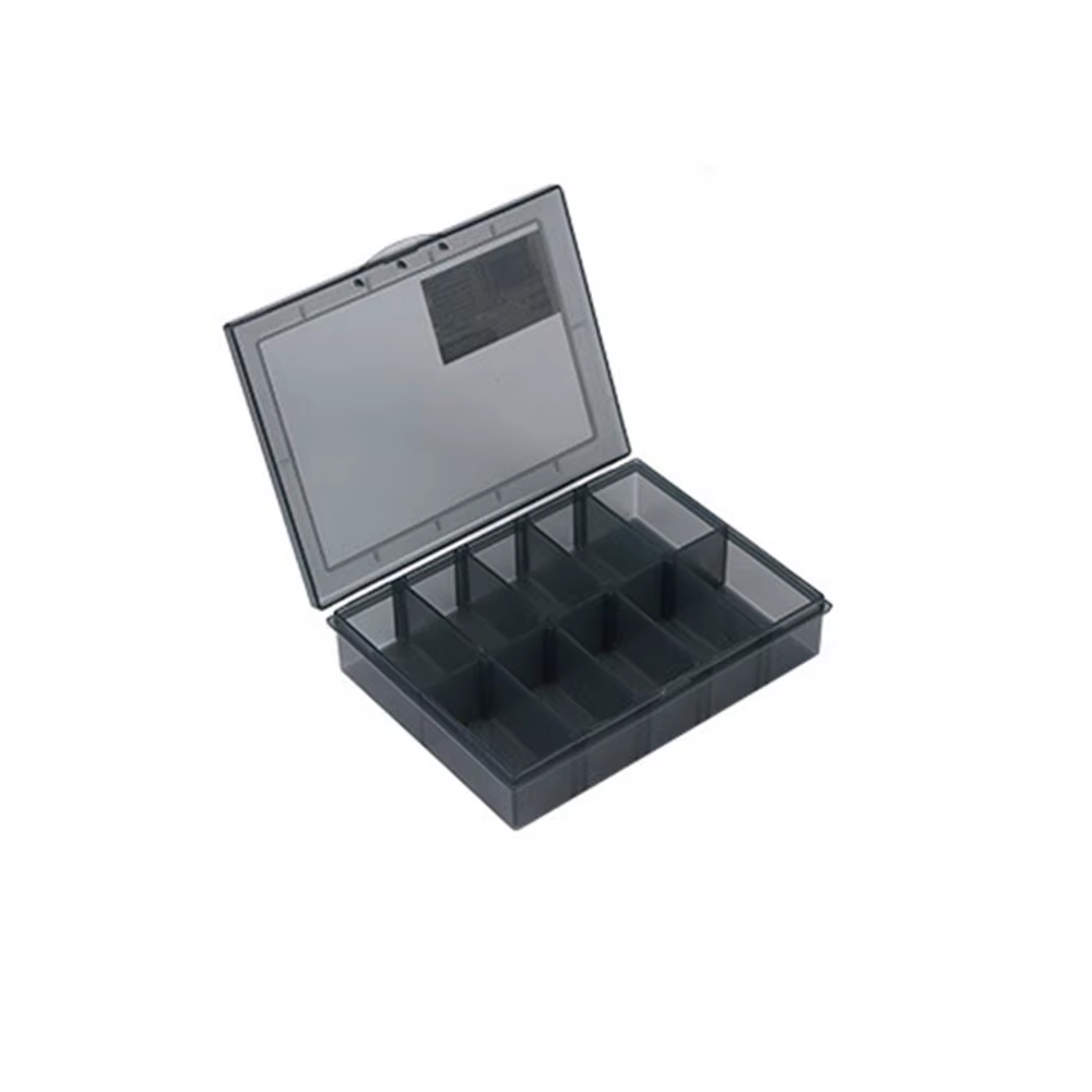 Plastique 1 pièces Transparent réglable emballage valise organisateur boîte composant boîtier pièces