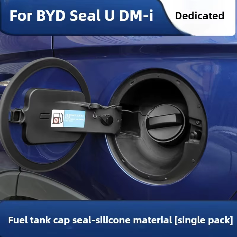 Joint d'étanchéité en silicone pour bouchon de réservoir de carburant BYD Seal U DM-i 2020-2025, cou