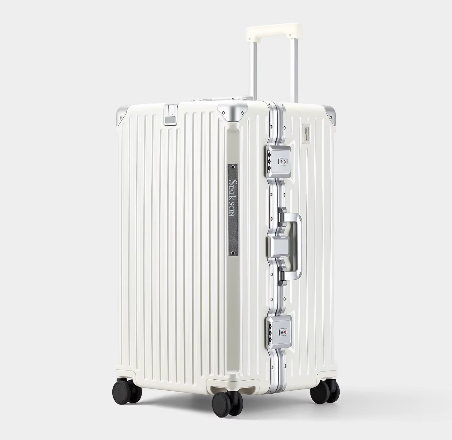 Valise de 32 pouces, grande capacité, PC épais, cadre en aluminium, valise de voyage, sac d'habitacl