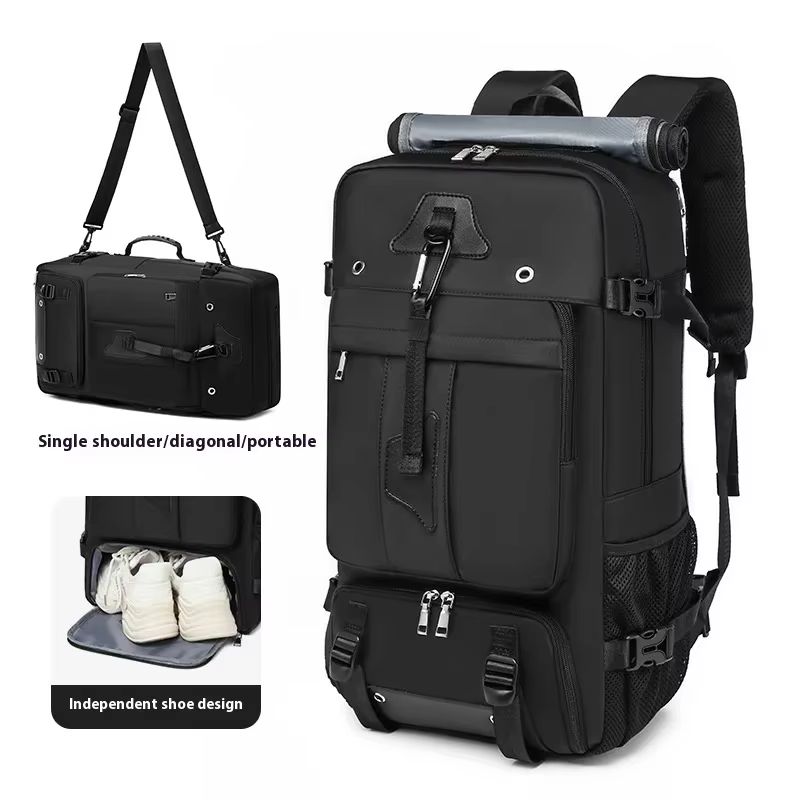 55L sac de voyage de grande capacité pour hommes 15,6 pouces sac à dos de valise pour ordinateur por