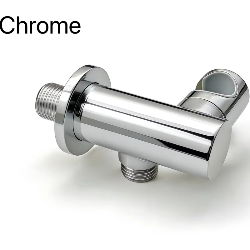 Support de douche à main chromé, support de pommeau de douche rotatif, accessoire de robinet, suppor
