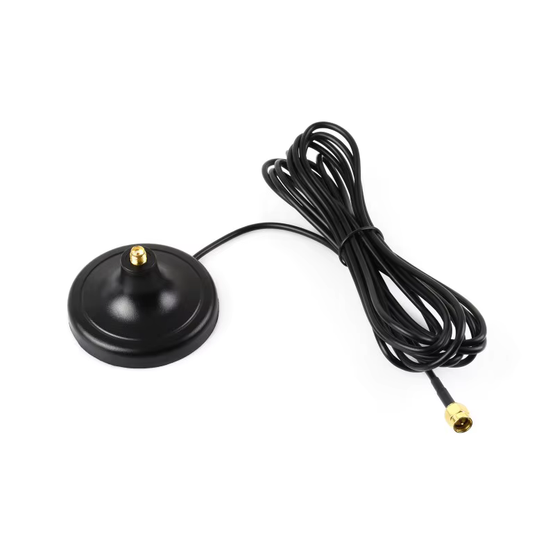 Antenne de positionnement active multi-GNSS L1+L2+L5 à hélice quadrifilaire avec connecteur SMA, com