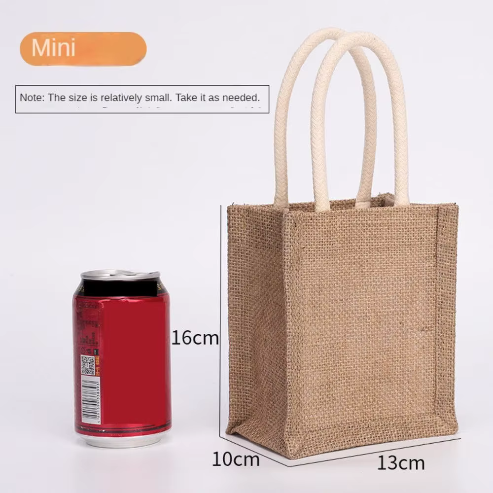 Sac fourre-tout en lin noir vintage pour femme, sac à main rétro, sacs à provisions réutilisables, s