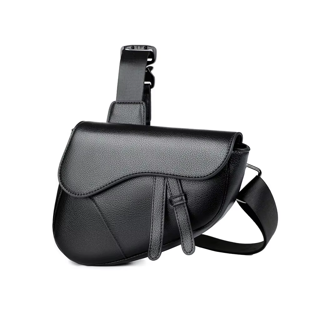 Nouveau sac à bandoulière de selle pour hommes sac à bandoulière à fermeture éclair léger sac à main