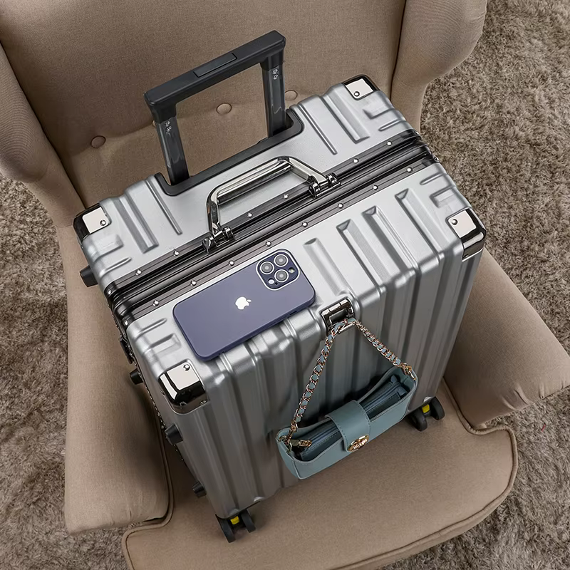 Valise à roulettes de grande valeur pour hommes et femmes, valise rigide à roulettes, grande capacit