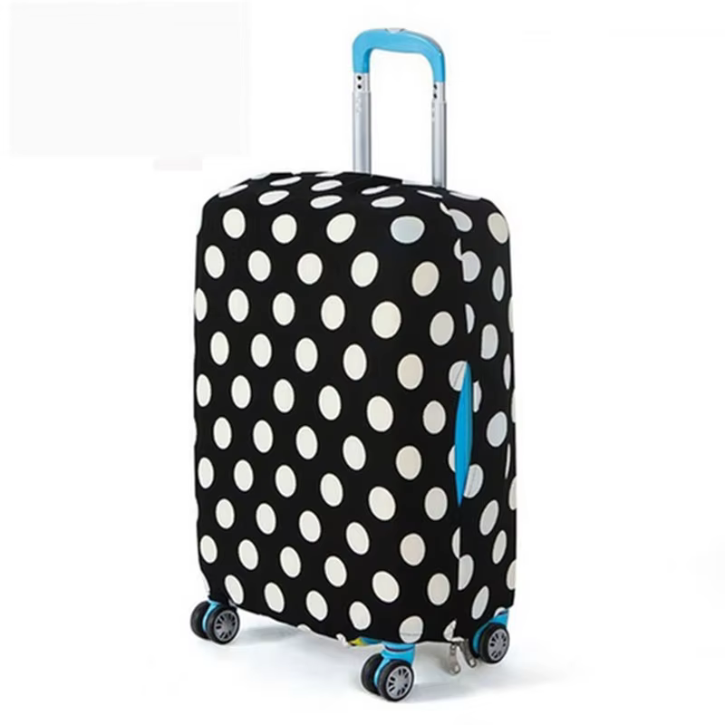 Juste de valise en forme de coeur d'amour à géométrie haute élastique, housse anti-poussière, access