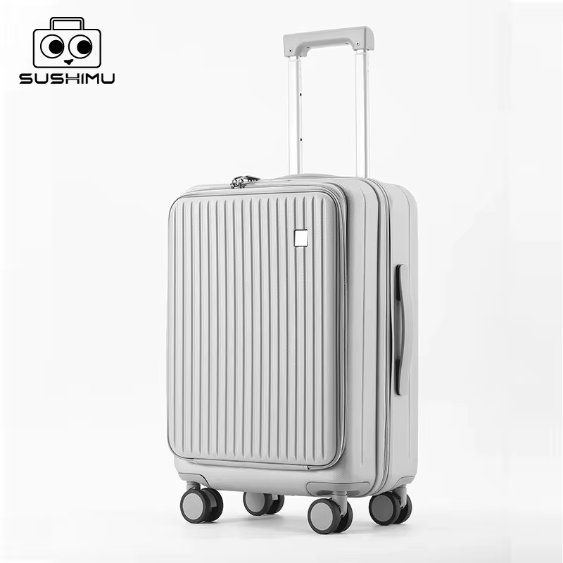 SUSHIMU boîtier de chariot valise de voyage valise d'embarquement boîte de mot de passe valise roue