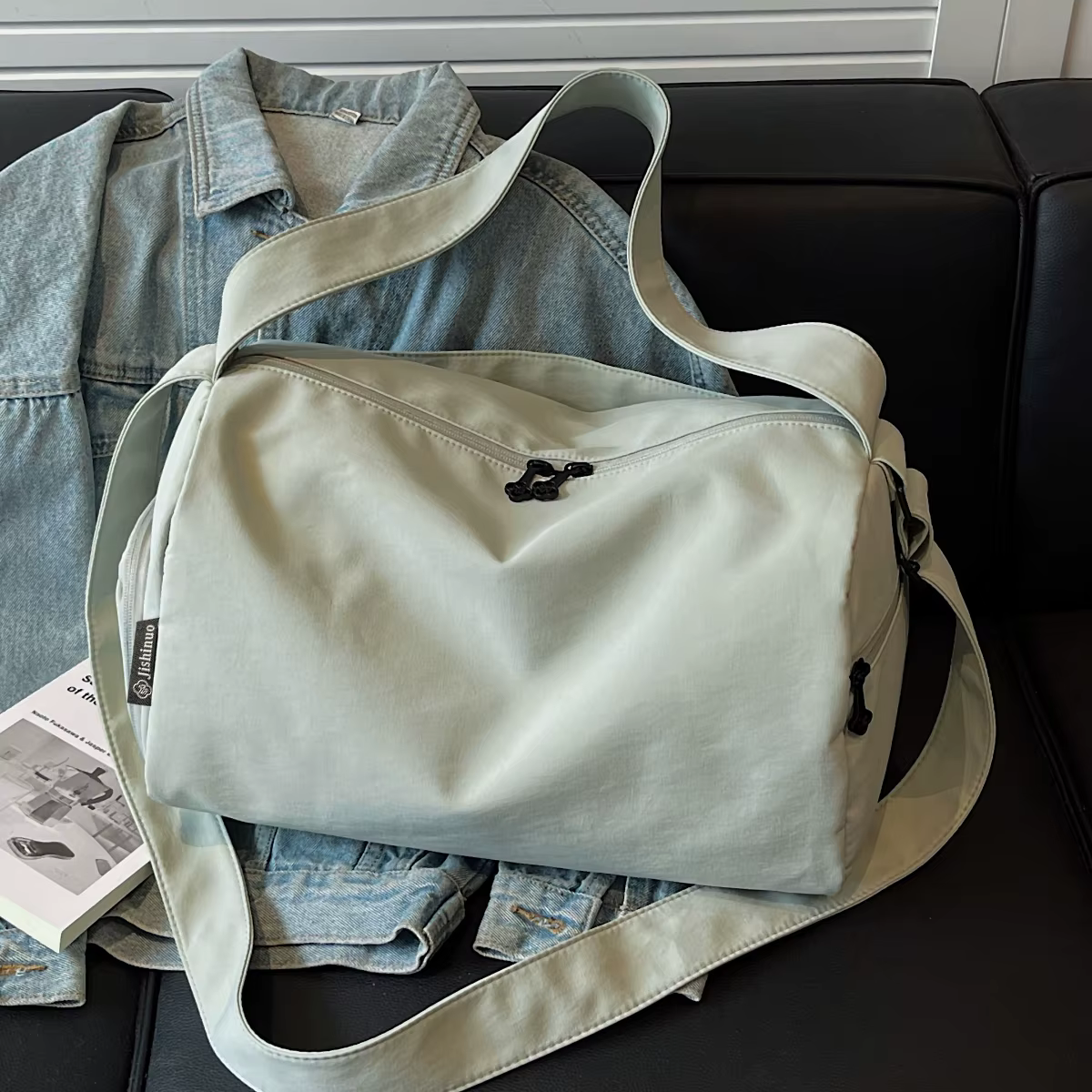 Sac de fitness de sport pour femme, sac de natation à séparation humide et sec, sac de voyage de gra