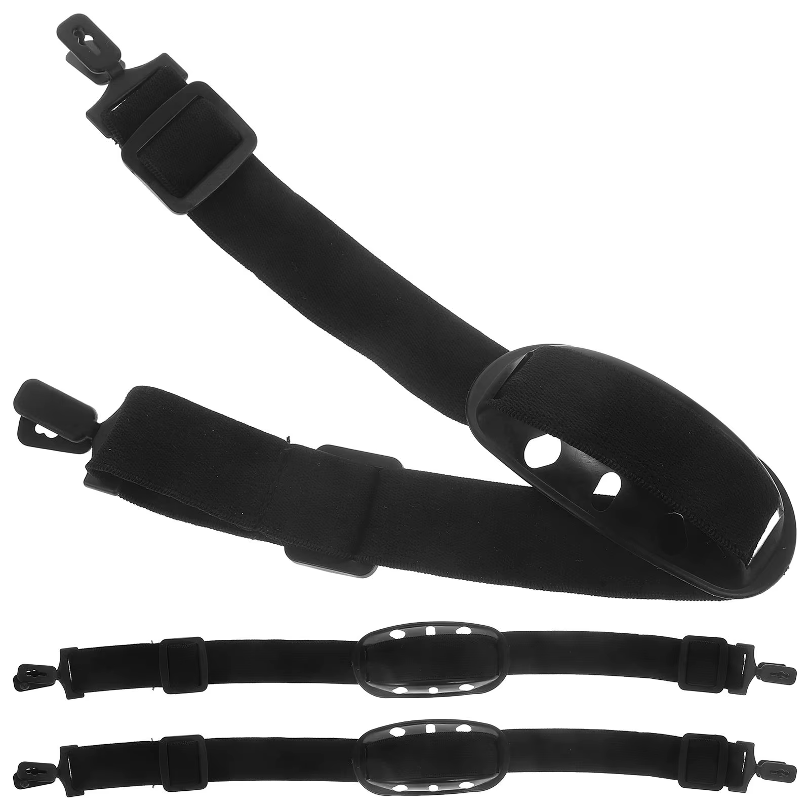 Sangle de mentonnière de sécurité, 3 pièces, accessoires de chapeau élastiques réglables pour casque