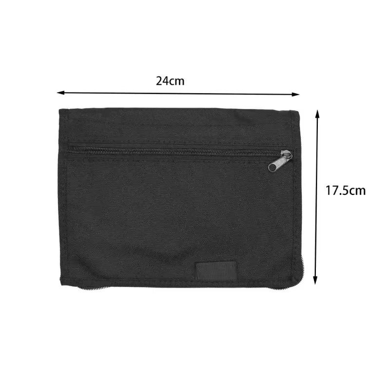 Sac de rangement de documents Portable multi-poches en tissu Oxford, fournitures d'intérieur de voit