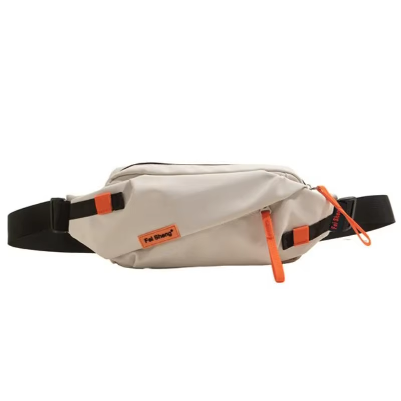 Sac de taille élégant de couleur contrastée – Sac banane à bandoulière léger et durable pour les spo