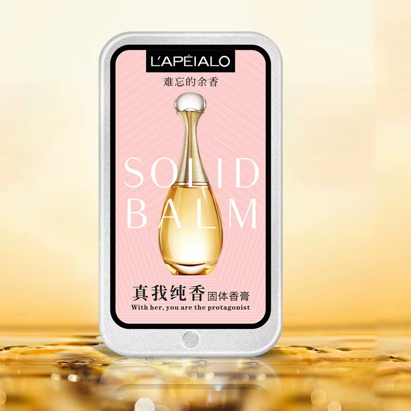 Femme corps phéromone parfum baume solide longue durée parfum léger parfum Portable solide parfum ba