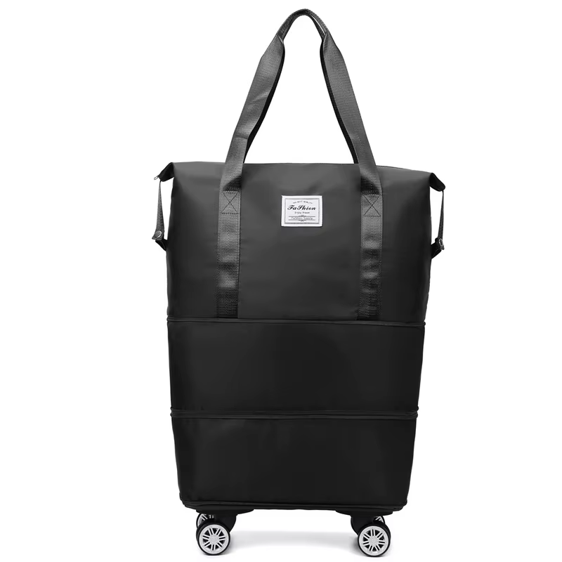 Sac de voyage de grande capacité avec roulettes, étanche, séparation humide et sèche, bagage extensi