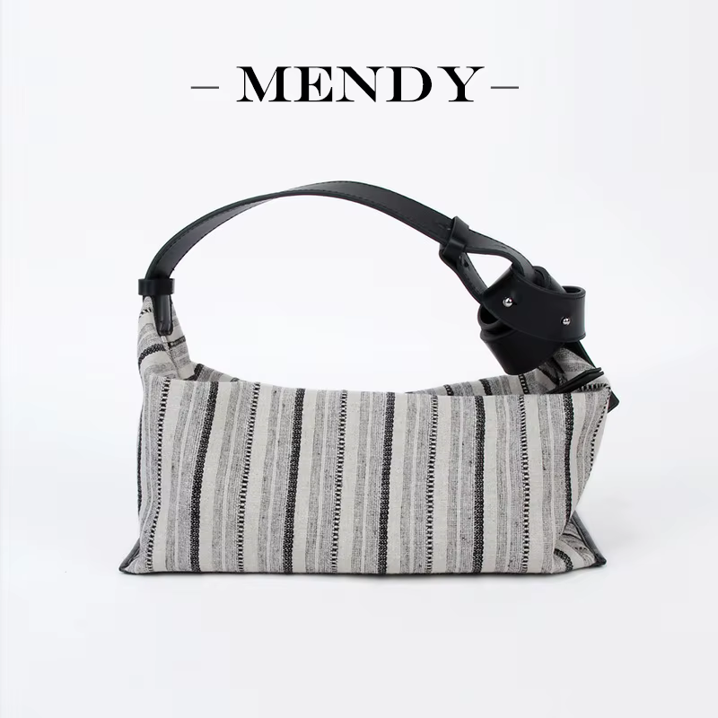 Sac à main multifonctionnel en cuir souple Mendy pour femme, forme dumpling, sac à bandoulière en cu