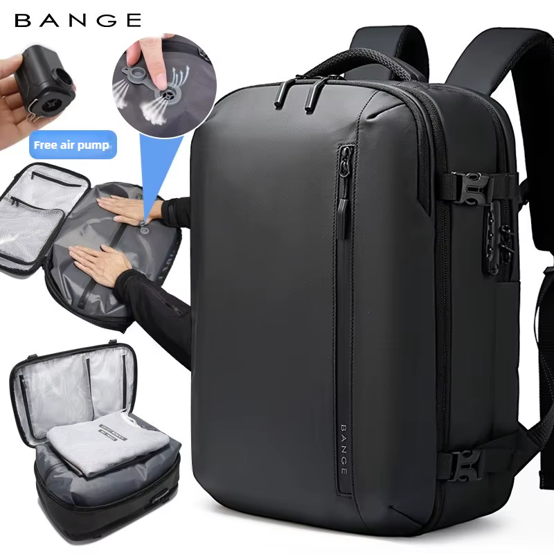 BANGE nouveauté continuer 40L extensible intégré pompe de Compression sous vide hommes étanche voyag
