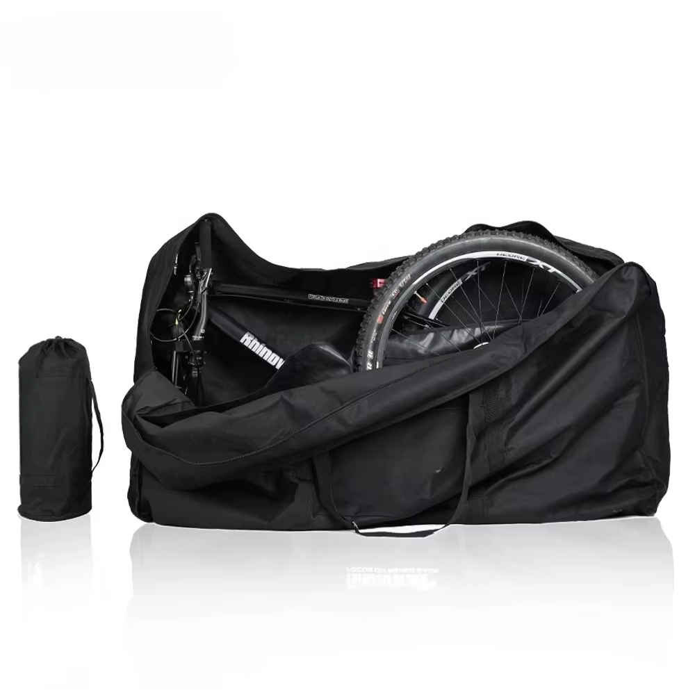 Sac de vélo pliant sac de transport de vélo épais, étui de Transport de vélo électrique pour le Tran