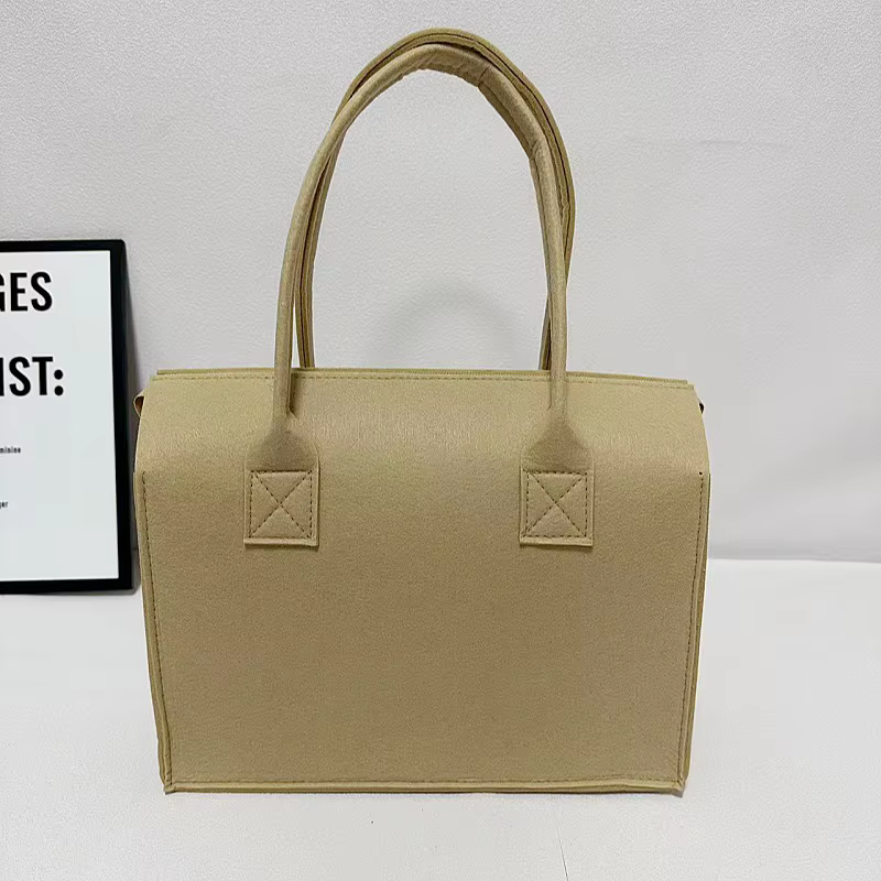Sac en feutre, petit sac fourre-tout, sac de voyage, sac de shopping, sac en feutre souvenir - Porte