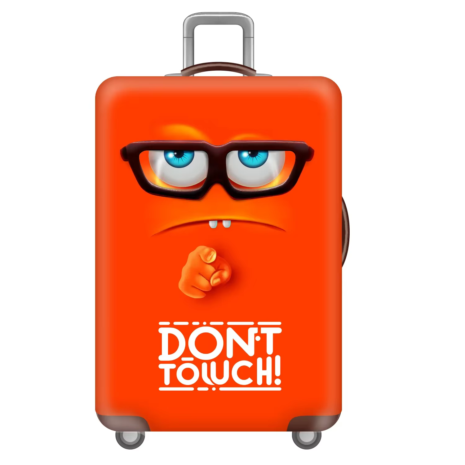 Housse de valise élastique, protection anti-usure, lavable, anti-poussière, fiable pour les vacances
