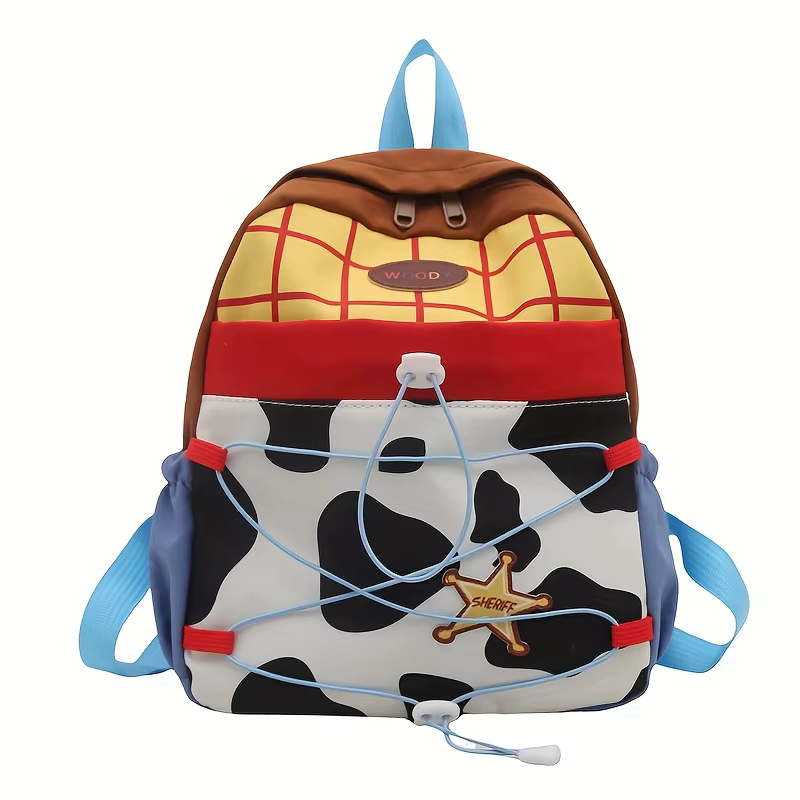 Sac à dos Toy Story 1 pièce avec bandoulière et poignée réglables, fermeture à glissière, couleurs p
