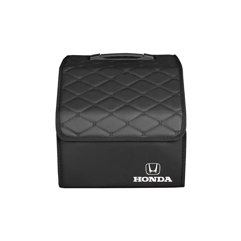 Valise en Cuir Pliable pour Coffre de Voiture, Bac de Rangement pour Honda Civic Fit Jazz Accord Pil