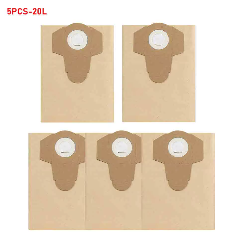 Sacs sous vide humides et secs 20L 30L, 5/10 pièces, pour Einhell BT-VC1250S/BT-VC1250/TC-VC 18/20 L