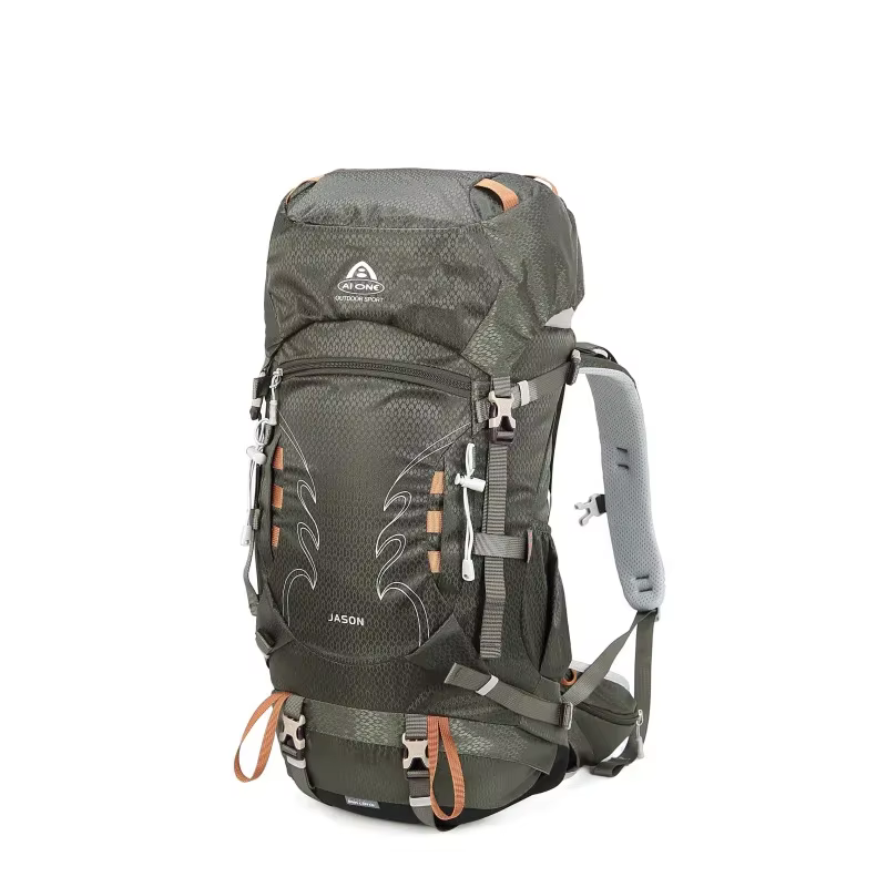 Sac à dos de randonnée en plein air léger 40L, grande capacité, sac à bandoulière de voyage pour hom