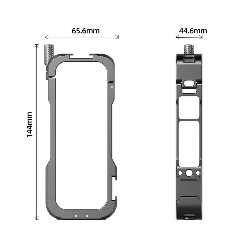 Accessoires en alliage d'aluminium pour Insta360, 6,000 prompt ket avec cadre en métal, Rabbit Jos, 