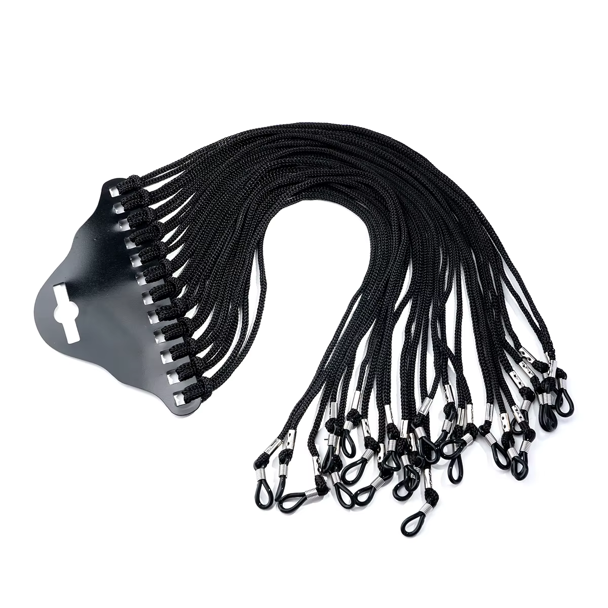 12 pièces/lot multicolore noir Nylon lunettes chaîne porte-cordon lunettes de soleil pour lunettes l