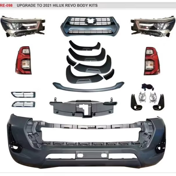 Accessoires extérieurs X Rv PICKUP 4x4 OFFROAD BODY FACELIFT UPGRADE Pare-chocs avant compatible ave