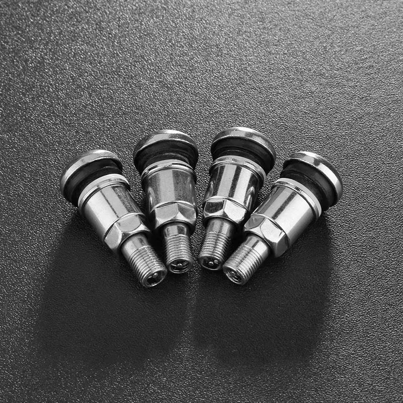 Accessoires en acier inoxydable pour véhicules et motos, 4 pièces, tiges métalliques durables, tiges
