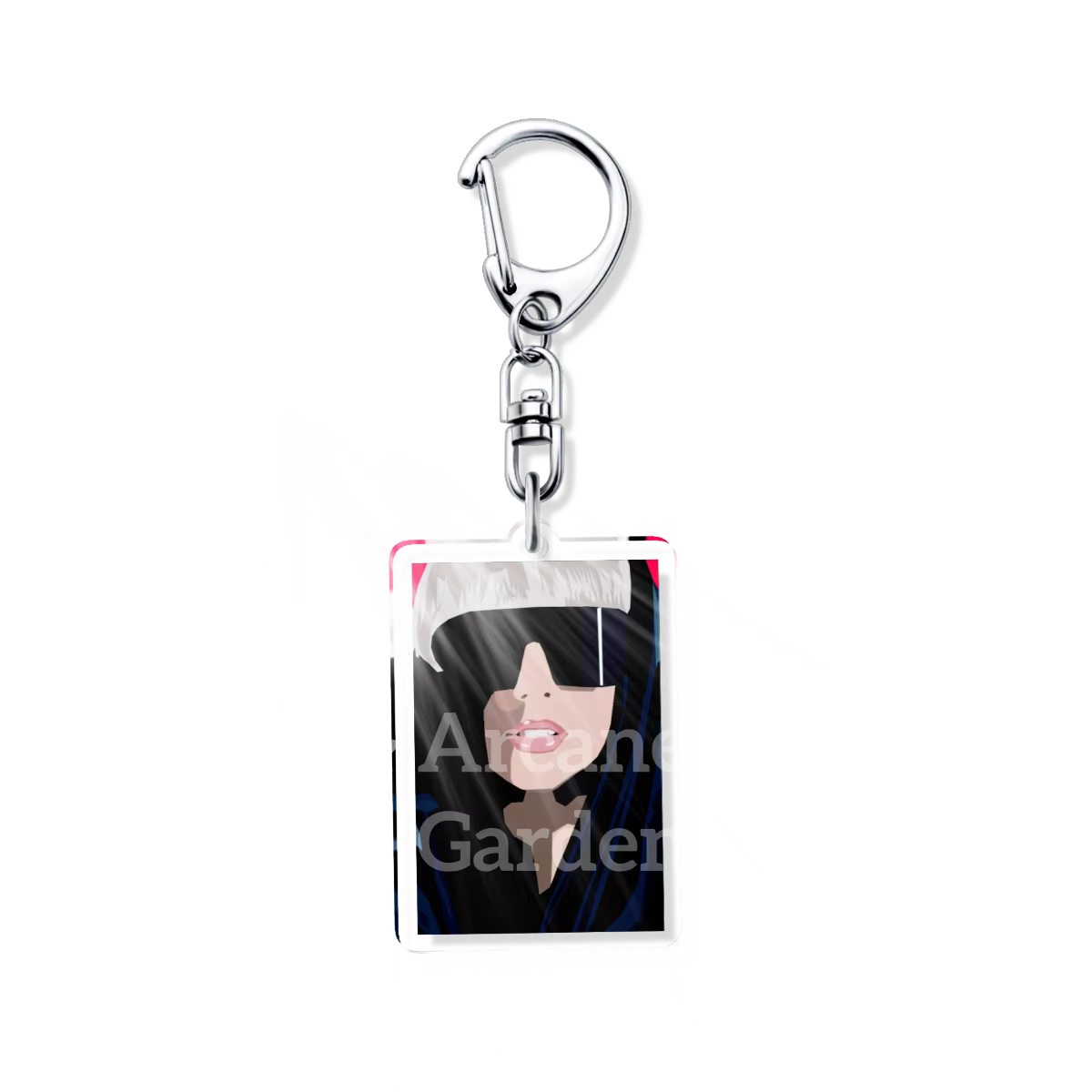 Lady Gaga Abracadabra actrice Sexy icône acrylique porte-clés sac Cool pendentif à breloque ventilat