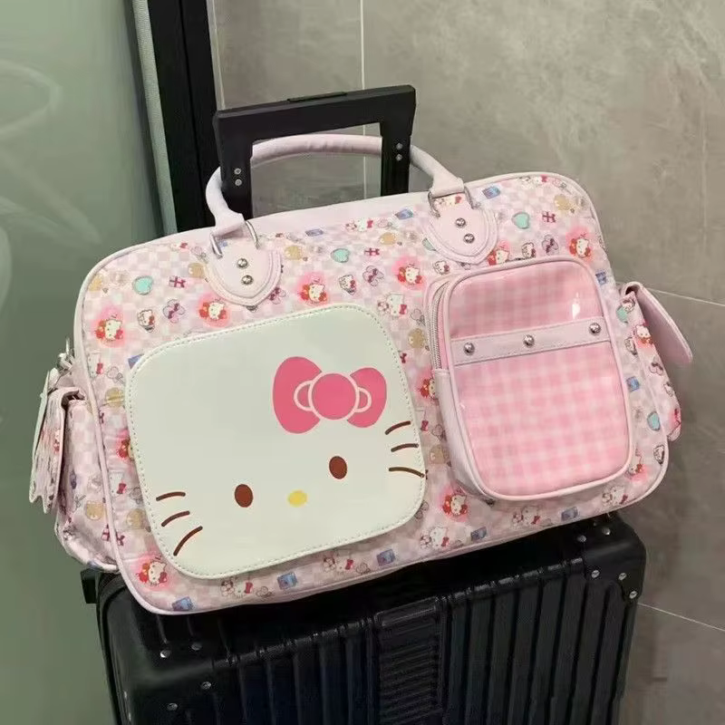 Sac à main Kawaii Sanrio Hello Kitty, style japonais Harajuku, Loli Sweet Cartoon Soft Girl, grande 