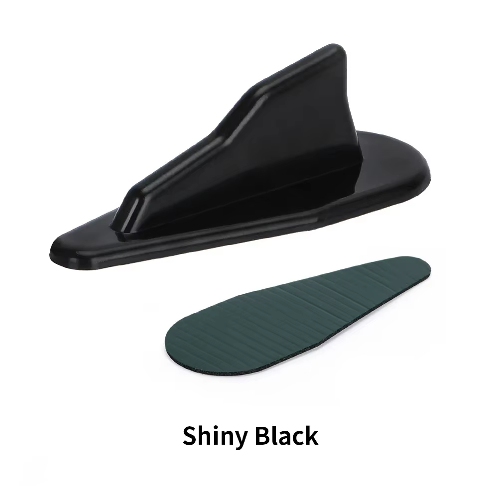 Lot de 10 ailerons de générateur de vortex en fibre de carbone ABS style EVO, kit d'accessoires univ