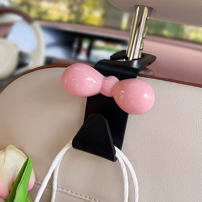 Crochet arrière de style nœud papillon pour sièges auto ; Accessoires et rangement intérieurs utiles