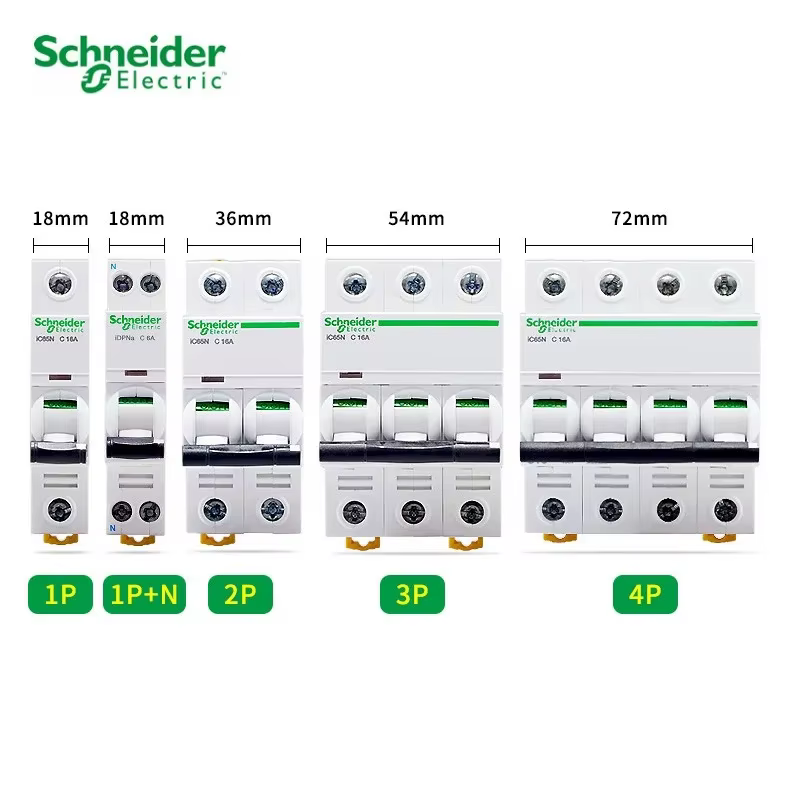 Us.com ider-Joli pneumatique pour disjoncteur, IC65N, C25, 1P + N, C20A, 2P, 3P, C25A, 3P, C63A, 4P,