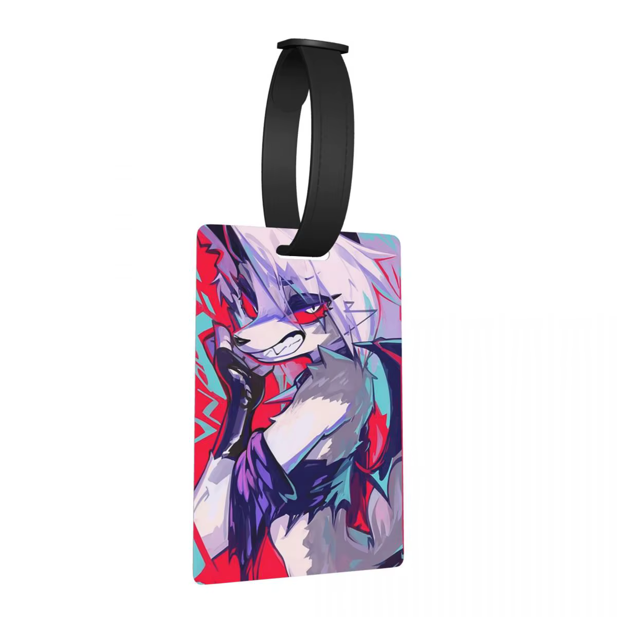 Étiquettes à bagages Loona, accessoires pour valises, étiquette de bagage de voyage, porte-étiquette