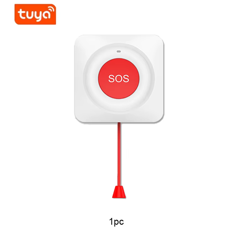 Bouton SOS Intelligent Tuya WiFi/Zigbee, transmetteur d'alarme téléphonique, boutons d'appel d'urgen